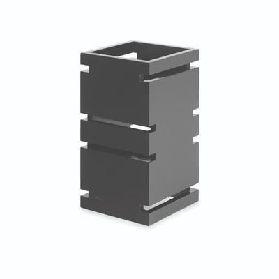 Rosseto SW102 12" Square Multi-Level Riser - Bamboo, Black Gloss Finish