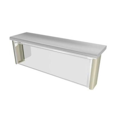 Duke TS560-74 Thurmaduke Designer Sneeze Guard, Service Style, Flip-Up Front, 73 5/8"Long, Flip Up Front Glass