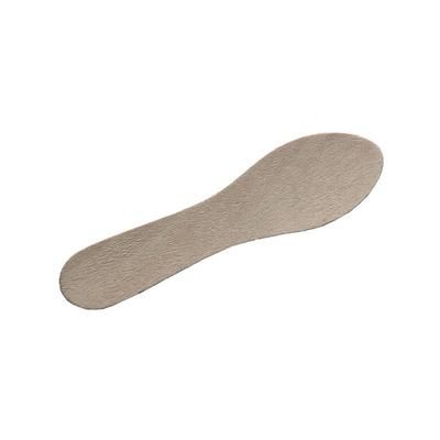 Gold Medal 1061 Unwrapped Disposable Sno-Kone Flat Wood Spoons, Beige