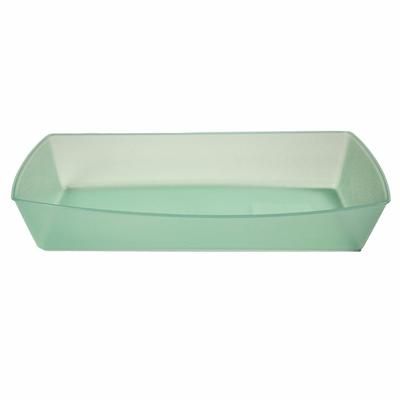 GET EC-22-JA Rectangular To Go Food Container - 10" x 6", Polypropylene, Clear