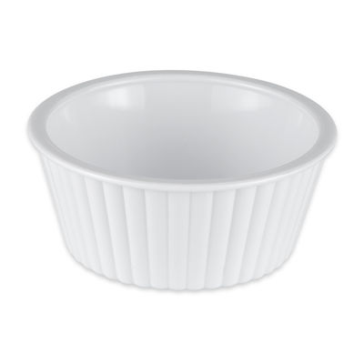 GET ER-404-W 3 3/4" Round Ramekin w/ 4 oz Capacity, Plastic, White
