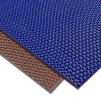 Cactus Mat 1042M-310 BRN Aqua Safety Runner - 3' x 10', Vinyl, Brown