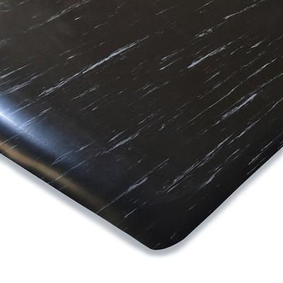 Cactus Mat 1075M-35 L Cushion Comfort Mat - 3' x 5', Vinyl, Marbled Gray