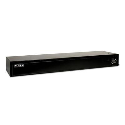 Mesa MUBG652E Under Bed Gun Safe w/ Electronic Lock - 51"W x 14.6"D x 6"H, Steel, Black