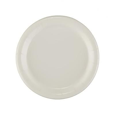 Georgia-Pacific SXP10W Dixie Ultra 10" Round Disposable Plate, Paper, White
