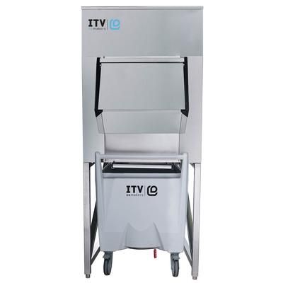 ITV 30" Ice Bin - 661 lb Storage Capacity, Stainless Steel, Polyethylene Cart, SCS700