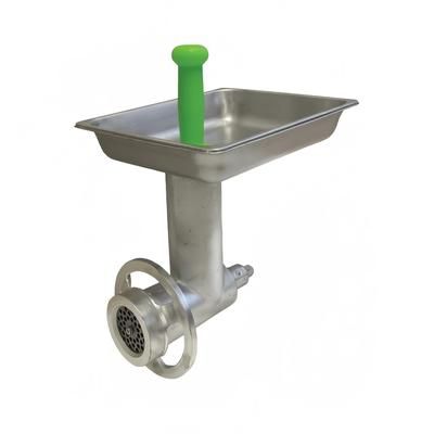 Omcan 10051 Grinder Head Attachment for Mixers w/ 12 Drive Hub, Stainless Steel