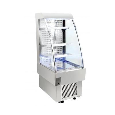 Omcan 40438 23 2/3" Vertical Open Air Cooler w/ 4 Levels, 110v, 23.6", 110V/1ph, Silver