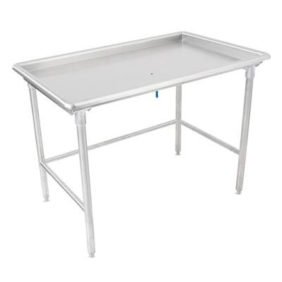 John Boos DST6-3049SBW-X 48 7/8" Sorting Table - 2 1/4" Raised Edge, Stainless Steel