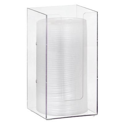 Dispense-Rite MLD-1 Lid/Cup Organizer, 4" Modular, Acrylic, Clear, Clear Acrylic