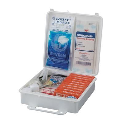 Service Ideas 1124SI First Aid Kit w/ 173 Pieces, Blue