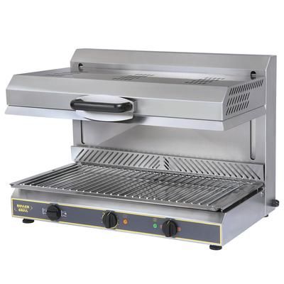 Equipex SEM-80VC-3 32" Electric Salamander Broiler, 208v/3ph, Stainless Steel