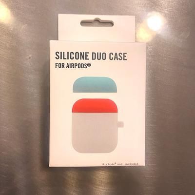 Urban Outfitters Headphones | Airpod Case With Interchangeable Lids | Color: Blue/White | Size: Os