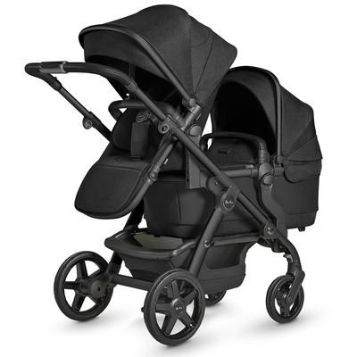 Silver Cross Wave Single-to-Double Stroller - Onyx