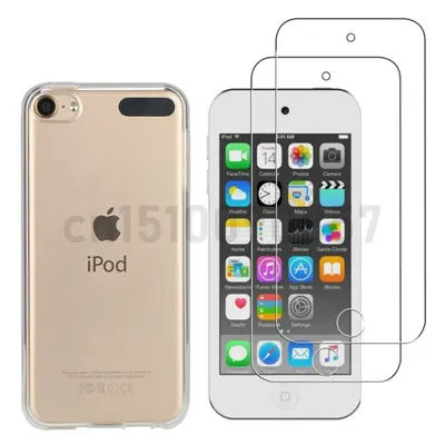 Étui souple en verre pour Apple Ipod Touch 5 6 7 coque complète 3 en 1