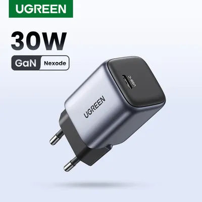 UGREEN GaN 30W chargeur rapide pour iPhone 17 16 15 Pro PD3.0 chargeur pour iPad Pro tablette Samsung Xiaomi Type C téléphone chargeur USB