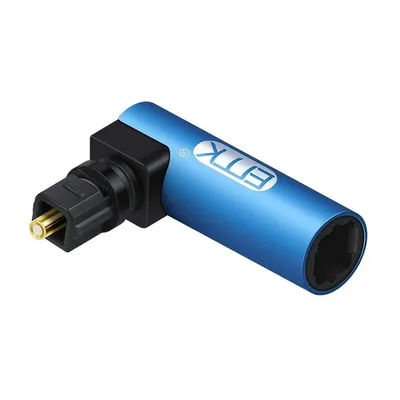 Câble Audio optique numérique EMK à Angle droit SPDIF Toslink, adaptateur optique à 90 degrés pour haut-parleur Soundbox TV, nouveau