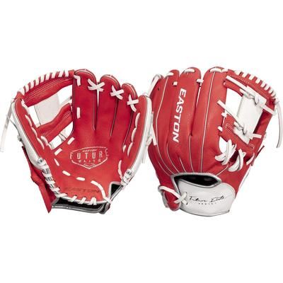Easton Future Elite FE11 11" Youth Baseball Glove - Right Hand Throw 2022 Red/White