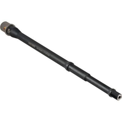 Faxon Firearms .223 Wylde Gunner Profile AR-15 Rifle Barrel Mid-Length 416-R Stainless QPQ Nitride 5R NP3 Extension Black Nitride 14.5