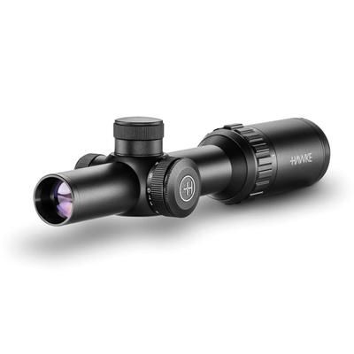 Hawke Sport Optics Vantage Rifle Scope 1-4x20mm 1 inch Tube Second Focal Plane Turkey Dot IR 1/4 MOA Reticle Black 14205