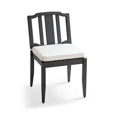 Set of 2 Trelon Dining Replacement Cushions - Dining Side Chair, Belle Damask Indigo - Frontgate