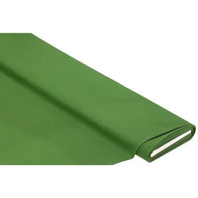 Tissu coton "Lisa", vert mousse