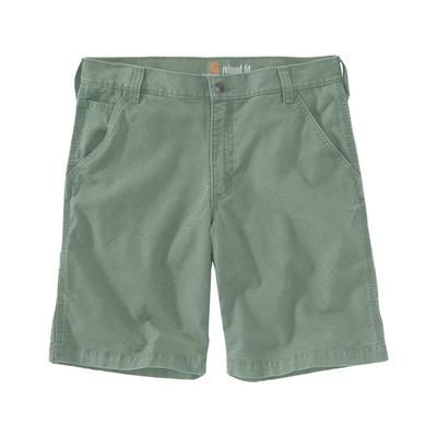 Carhartt Men's Rugged Flex Relaxed Fit Canvas Work Shorts, Jade SKU - 795802