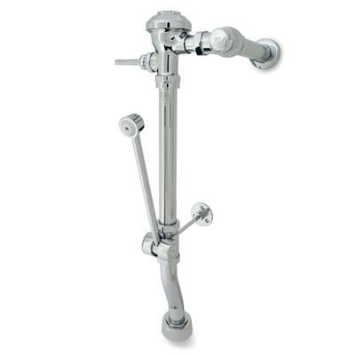 Zurn Industries Z6011AV-WS1-BWN-DF Exposed Manual Diaphragm Flush Valve w/ Bedpan Washer - 1.6 gpf, 26 1/2" Rough-In