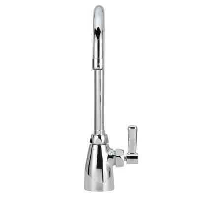 Zurn Industries Z825B1-XL Deck Mount Laboratory Faucet w/ 2.2 gpm Aerator - 5 3/8" Gooseneck Spout, Chrome