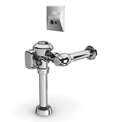 Zurn Industries ZEMS6000PL-HET-W1 In Wall Hardwired Sensor Flush Valve for Water Closets - 1.28 gpf, 11 1/2" Rough In, Chrome