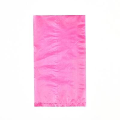 LK Packaging C09BY Merchandise Bag - 6 1/4" x 9 1/4", 0.6 mil HDPE, Burgundy, Pink