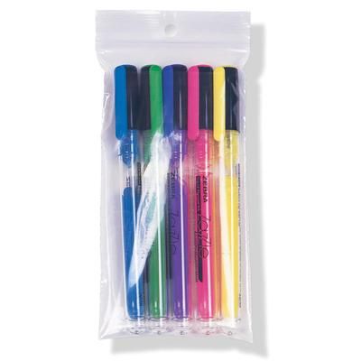 LK Packaging F20610H Zipper Seal Top Bag w/ Hang Hole - 10"L x 6"W, 2 mil LDPE, Clear, Case of 1000