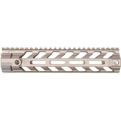 Fortis Manufacturing REV II Free Float Rail System M-LOK AR-15 9.6in Fde Anodize REV-II-9-ML-FDE