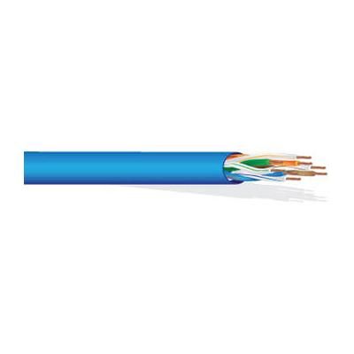 West Penn 4246 23 AWG 4-Pair Cat 6 Unshielded Cable (1000', Blue) 4246EZBL1000