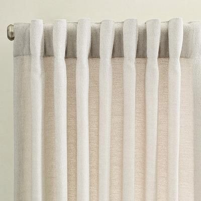 Sunbrella Lilia Curtain Panel - Indigo, 50" x 96" - Frontgate