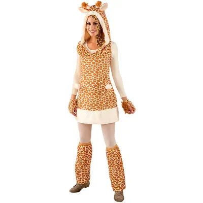 buttinette Déguisement de girafe pour femmes