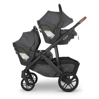 UPPAbaby Vista V2 Twin Double Stroller + MESA MAX Travel System Bundle - Lucy / Jake