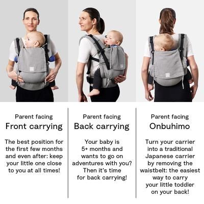 Stokke 2022 Limas Baby Carriers Flex - Floral Slate