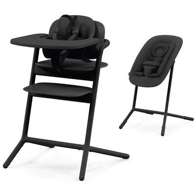 Cybex LEMO 2 High Chair 4-in-1 Set - Stunning Black
