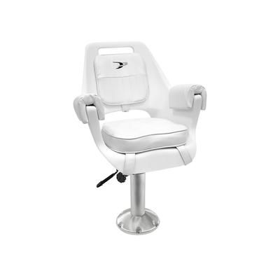 Wise Deluxe Pilot Chair with WP23-15-374 Ped Wise White Medium 8WD007-710