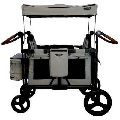 Keenz XC+ 2.0 (4 Seater) Stroller Wagon - Grey