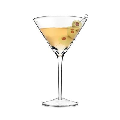 Manhattan Martini Glasses, Set Of 4 By True by True in Clear