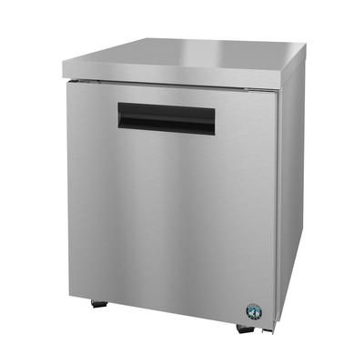 Hoshizaki UR27B-LP Steelheart 27" W Undercounter Refrigerator w/ 1 Section & 1 Door, 115v, Adjustable Shelf, Silver