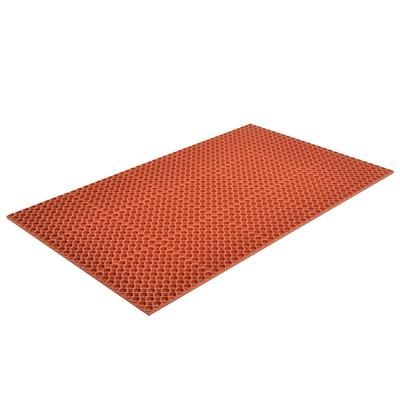 NoTrax T25S0035RD Apex Challenger Anti-Fatigue Floor Mat - 3' x 5', Rubber, Red