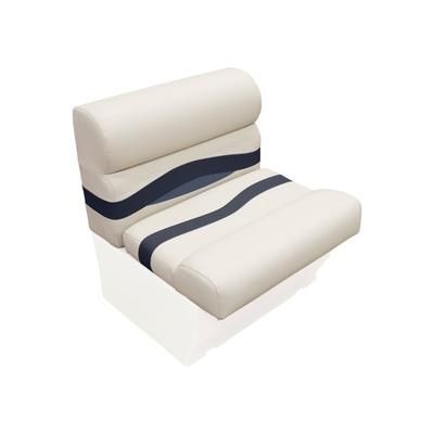 Wise Premier Pontoon 27in Bench Cushions Only Platinum/Mocha Java/Khaki Large BM1143-1066