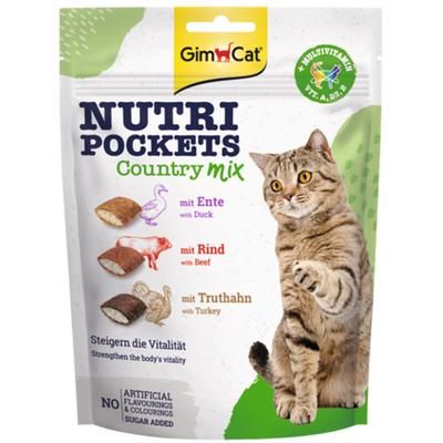 150g Country Mix Nutri Pocket GimCat Cat Treats