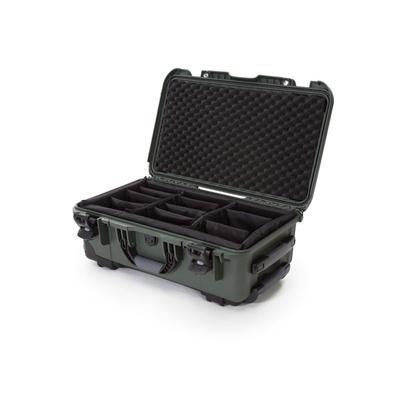 Nanuk 935 Protective Hard Case w/ Padded Divider 22in Olive 935S-020OL-0A0