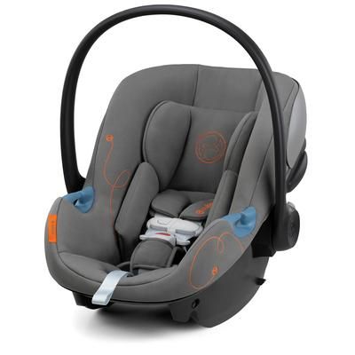 Cybex Orfeo Compact Stroller + Aton G SensorSafe Travel System Bundle - Lava Grey / Lava Grey