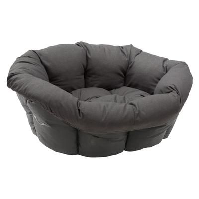 Cover Sofà Anthracite for Ferplast Basket Siesta Deluxe | Size 8: 85x62x28.5cm