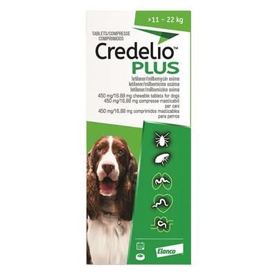 Credelio Plus For Large Dog 11-22kg Green 6 Chews